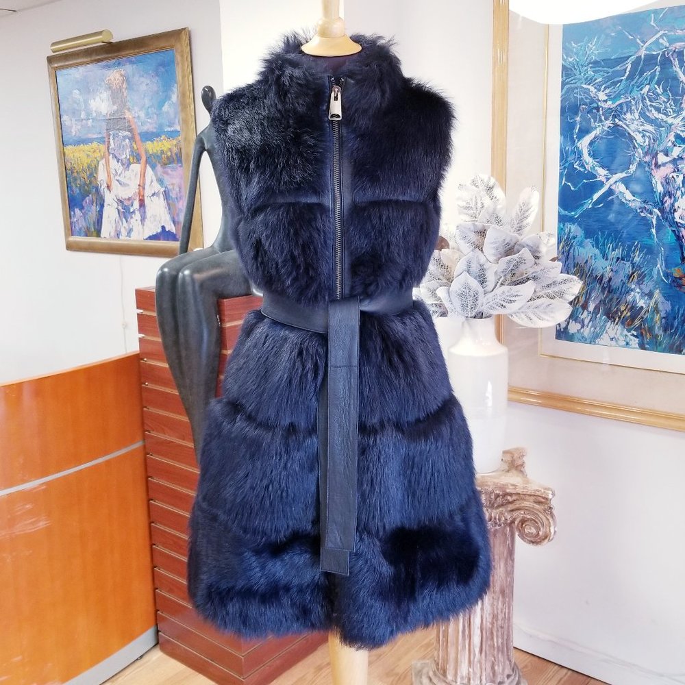 100% Real Toscana Lamb Vest - Picture 5 of 9